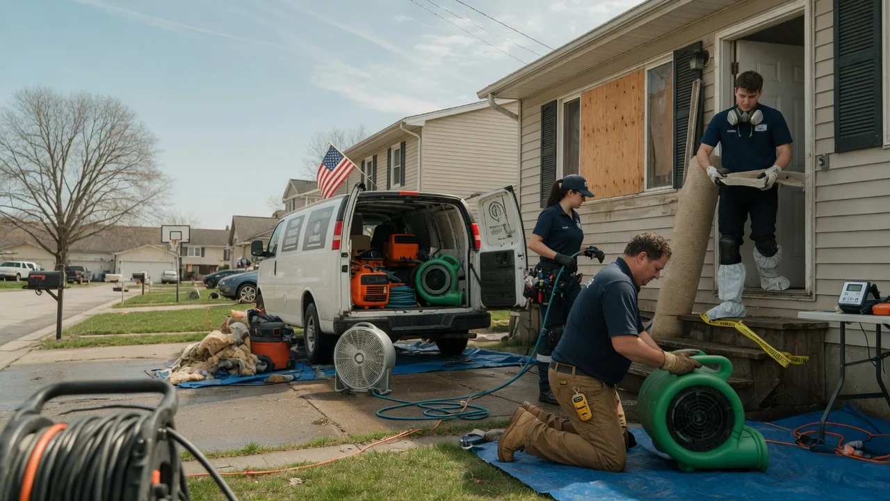 Water Damage Restoration in Redgranite, WI near me